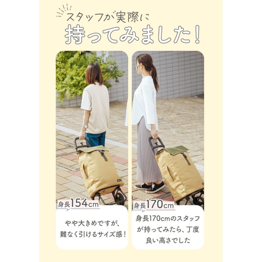 ショッピングカート cocoro ココロ 好評ショッピングカート 保冷 保温 コ・コロ おしゃれ 買い物カート 保冷バッグ 保冷カート キャリーバッグ キャリーバック | COCOLO | 16