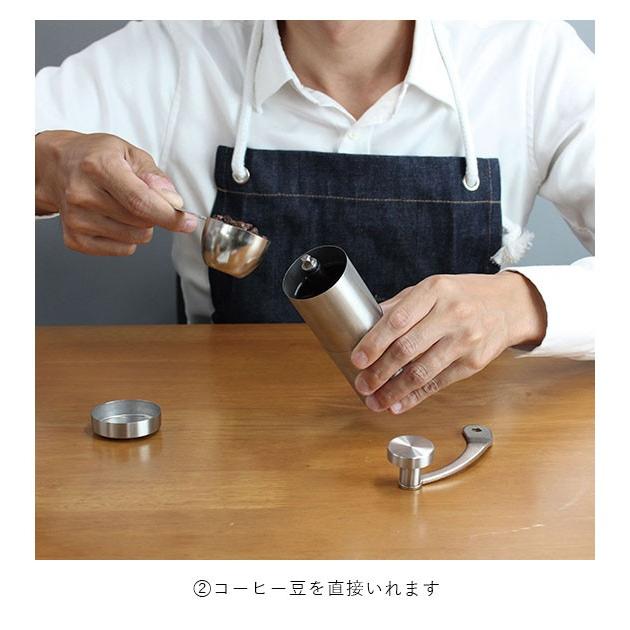 コーヒーミル 手動 アウトドア 通販 おしゃれ 珈琲ミル 手挽き 粗挽き 細挽き ドリップ coffee 携帯 コンパクト キャンプ用品 珈琲 コーヒー コーヒーミル |  | 05
