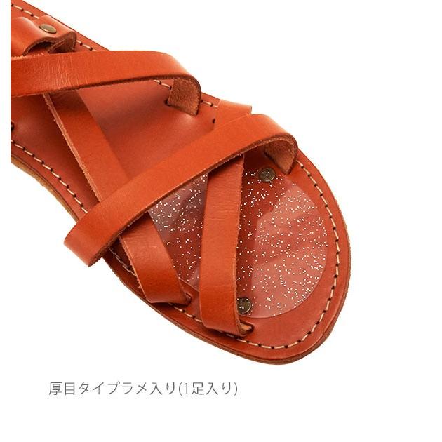 つま先　汚れ 保護 レディース クリーンプロテクター コロンブス サンダル ミュール 汚れ予防 前ずれ防止 クリア ラメ入り | COLUMBUS | 08