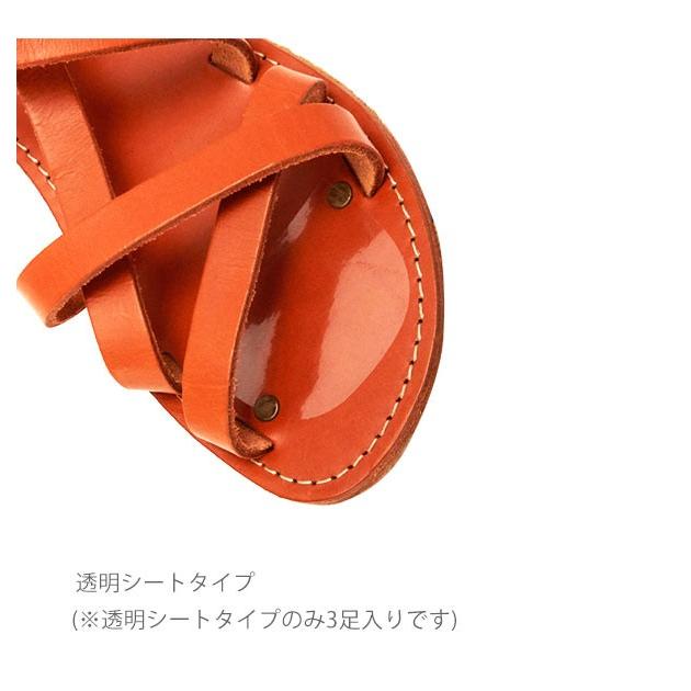 つま先　汚れ 保護 レディース クリーンプロテクター コロンブス サンダル ミュール 汚れ予防 前ずれ防止 クリア ラメ入り | COLUMBUS | 09