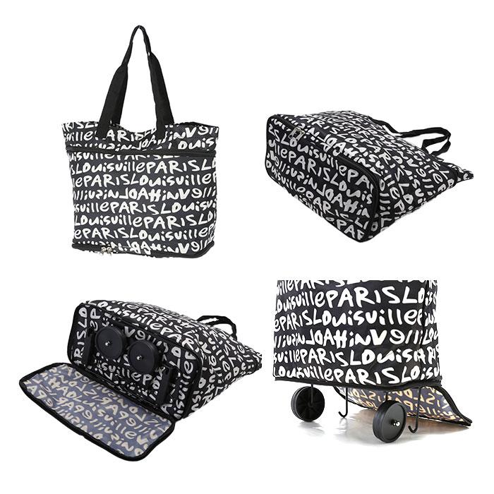 ショッピングカート おしゃれ 通販 折りたたみ キャリーバッグ コンパクト 買い物カート マイバッグ 軽量 軽い カジュアル プチプラ ショッピングカート |  | 09