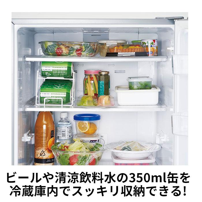 缶ストッカー 冷蔵庫 350ml 通販 キッチンラック ストッカー ラック 缶ビール 缶ジュース コロコロ缶配ストッカー 収納ストッカー ストック 庫内収納 | BACKYARD FAMILY | 03