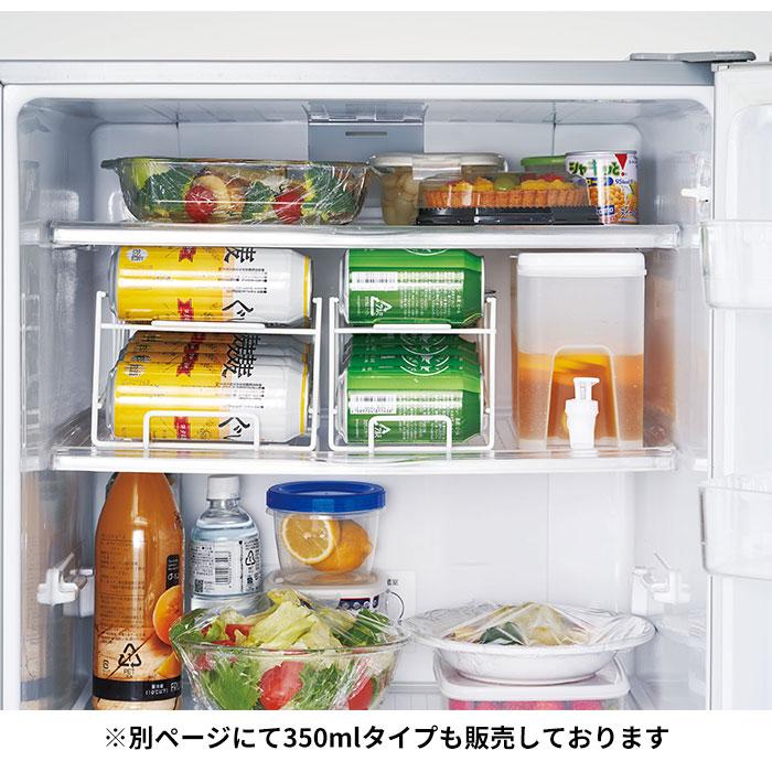 缶ストッカー 通販缶ストッカー 冷蔵庫 500ml キッチンラック ストッカー ラック 缶ビール 缶ジュース コロコロ缶配ストッカー 収納ストッカー 缶ストッカー |  | 13