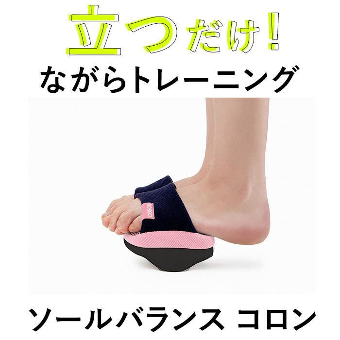 体幹 スリッパ 好評 コロン ソールバランス 体幹トレーニング アルファックス バランス ダイエットスリッパ 健康サンダル 健康スリッパ レディース 室内 体幹 | ブランド登録なし | 02