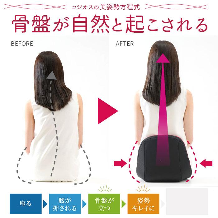 骨盤サポート チェア 姿勢矯正 通販 cosios Premium コシオス