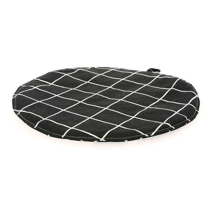 鍋敷き 北欧 通販 北欧風 コットン キッチン用品 モノトーン ホームパーティー トライアングル イエロー グレーアロー グレー ブラック ホワイト 鍋敷き |  | 05