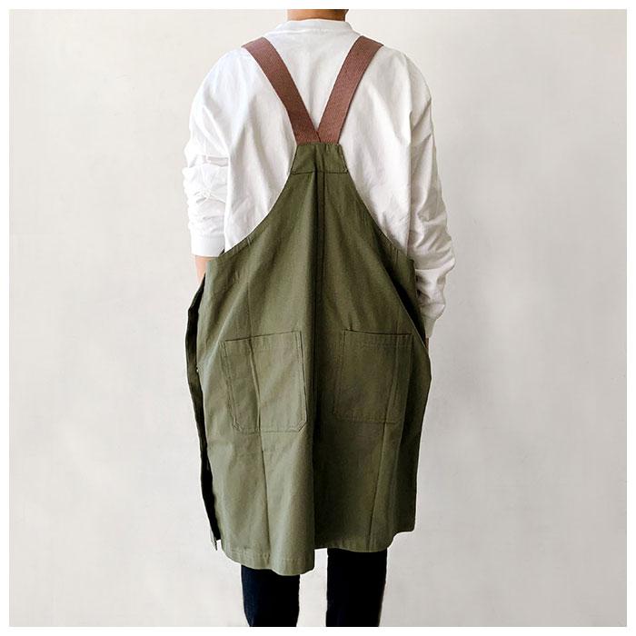 エプロン 通販エプロン おしゃれ ナチュラル メンズ デニム ワークエプロン レディース 安く て かわいい 前掛け キャンプ シンプル 無地 ガーデニング |  | 10
