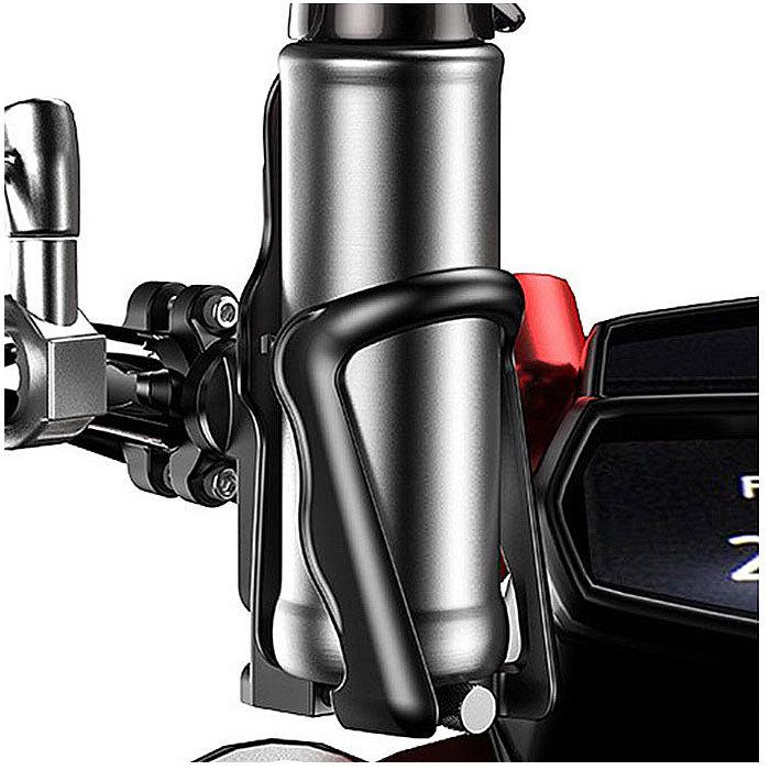 バイク ドリンクホルダー 通販 自転車 ボトルホルダー ボトル ホルダー ドリンク 飲み物 ペットボトル 水筒 カップホルダー クランプ 固定 オートバイ バイク |  | 02