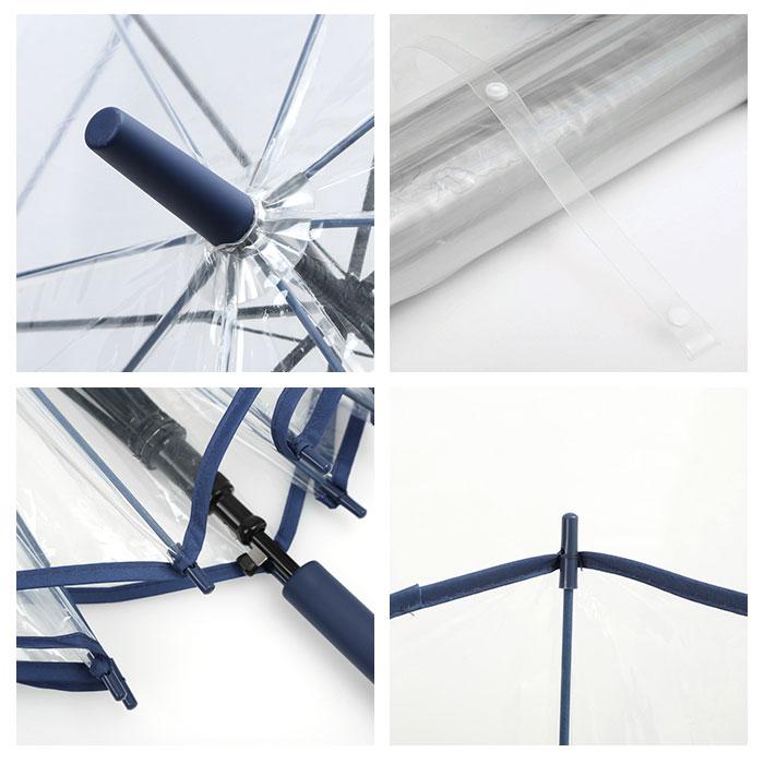 ビニール傘 通販ビニール傘 丈夫 60cm 60センチ 長傘 ジャンプ傘 おしゃれ グラスファイバー 8本骨 シンプル 無地 軽量 中学生 高校生 カサ 雨傘 ビニール傘 |  | 20