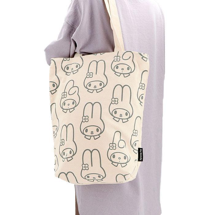トートバッグ キャンバス 通販 ファスナー付き キャラクター グッズ ディズニー 布 帆布 レディース 縦型トートバッグ チップとデール マイメロ クロミ Backyard Family 通販 Paypayモール