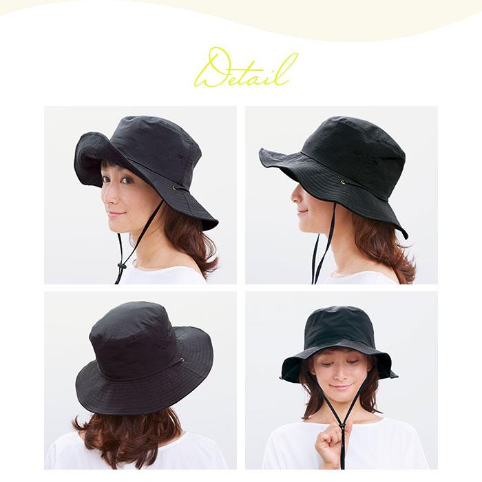 サファリハット 通販サファリハット レディース UV UV帽子 UVカット 帽子 サファリ ハット アドベンチャーハット 日除け帽子 日よけ帽子 あご紐 サファリハット | COGIT | 17