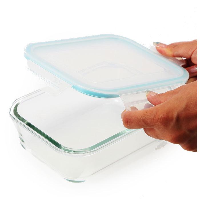 保存容器 耐熱ガラス 通販 310ml2個 530ml1個 630ml1個 1040ml1個 5点セット 密閉力 電子レンジ オーブン 冷蔵 冷凍 食洗機 CLARTE クラルテ お弁当箱 保存容器 |  | 05