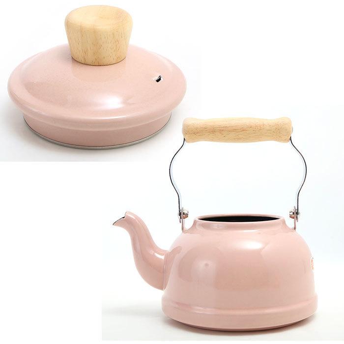 富士ホーロー ケトル 通販 1.6L コットンシリーズ やかん おしゃれ IH ホーロー 湯沸かし ポット 可愛い 琺瑯 直火 一人暮らし 新生活 富士ホーロー |  | 03