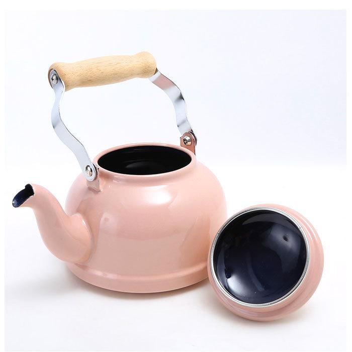 富士ホーロー ケトル 通販 1.6L コットンシリーズ やかん おしゃれ IH ホーロー 湯沸かし ポット 可愛い 琺瑯 直火 一人暮らし 新生活 富士ホーロー |  | 04