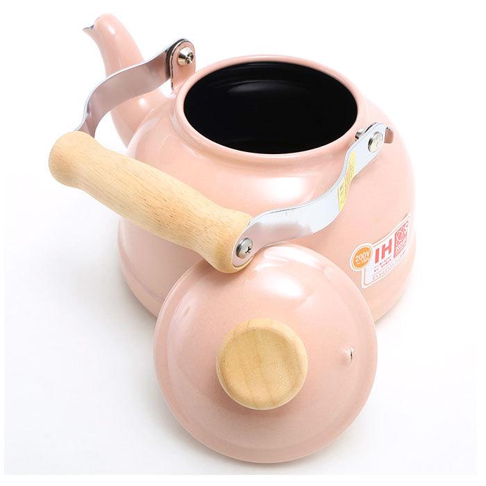 富士ホーロー ケトル 通販 1.6L コットンシリーズ やかん おしゃれ IH ホーロー 湯沸かし ポット 可愛い 琺瑯 直火 一人暮らし 新生活 富士ホーロー |  | 06