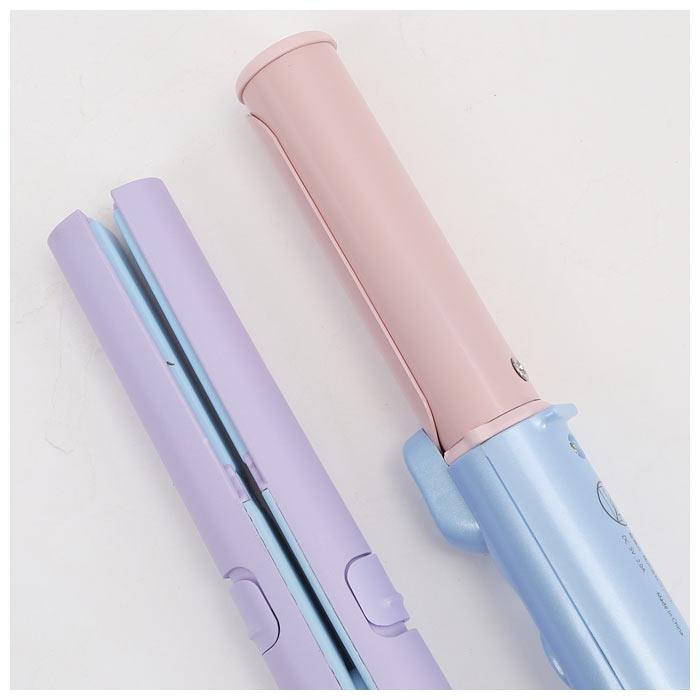 ヘアアイロン usb ヘアアイロン 通販 ストレート ラウンド ミニ コンパクト ワンカール 携帯 旅行 充電 ヘアケア ミニアイロン EasyStyler イージースタイラー | ブランド登録なし | 05