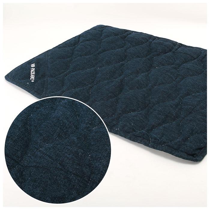 玄関マット 通販玄関マット 室内 おしゃれ 洗える 綿 100% AND PACKABLE アンドパッカブル クッションマット キルトマット コーナーマット ドアマット デニム | AND PACKABLE | 08