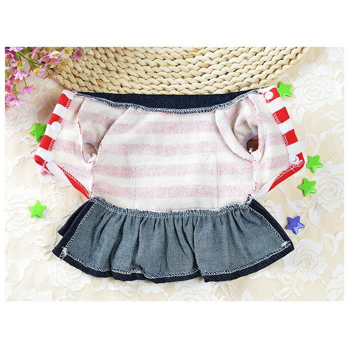 12月スーパーsale 犬 服 冬 ワンピース 通販 ドッグウェア 秋冬 防寒 ペット かわいい 女の子 超小型犬 小型犬 犬服 犬用品 ロンパース 犬の服1 165円 Aynaelda Com
