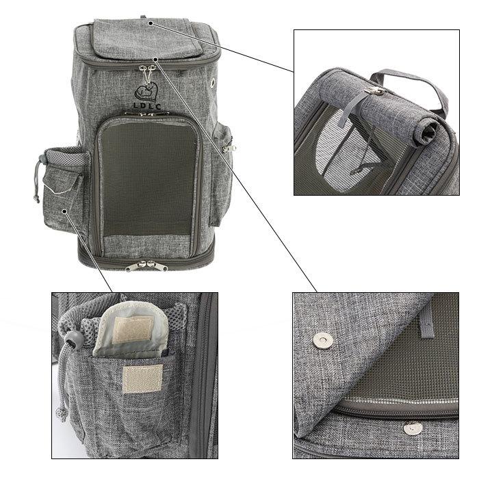 ペット 通販ペット キャリーバッグ リュック 犬 小型犬 ペットキャリー 車 ドライブ ペット用キャリーバッグ キャリーケース 猫 ねこ ネコ ペットバッグ ペット | BACKYARD FAMILY | 12