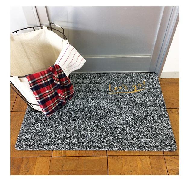 玄関マット おしゃれ 屋外 通販 室内 屋内 屋外用 大判 シンプル かわいい 泥落とし 敷物 丸洗い 水洗い 英文 ロゴ ストライプ トライアングル 玄関マット | SPICE（バイク用品） | 05