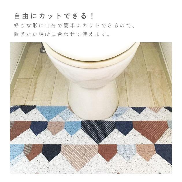 玄関マット おしゃれ 屋外 通販 室内 屋内 屋外用 大判 シンプル かわいい 泥落とし 敷物 丸洗い 水洗い 英文 ロゴ ストライプ トライアングル 玄関マット | SPICE（バイク用品） | 07