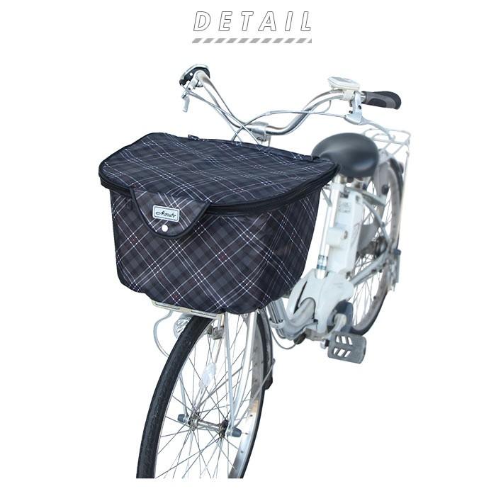 カゴカバー 自転車 おしゃれ 通販 2段式 前カゴカバー 二段式 自転車カゴ 前かご はっ水 撥水加工 ひったくり防止 防犯 盗難防止 雨対策 買い物 お買い物 Backyard Family 通販 Paypayモール