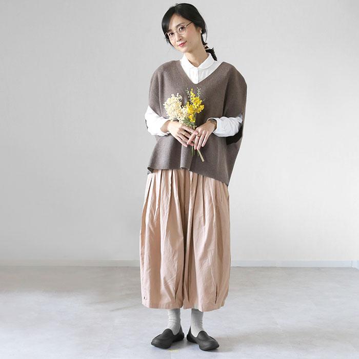 パンツ dgy パンツ D5810 ディージーワイ 通販 フレアパンツ レディース 綿 コットン ウエストゴム らく 春 秋 春夏 大人 ゆったり 大きいサイズ 体型カバー | D*g*y