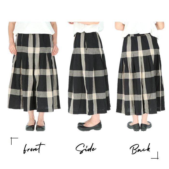 パンツ dgy パンツ D5968 ディージーワイ 通販 ガウチョ レディース 大人 綿 コットン ゆったり ウエストゴム らく 春 秋 春夏 大きいサイズ 体型カバー | D*g*y | 15