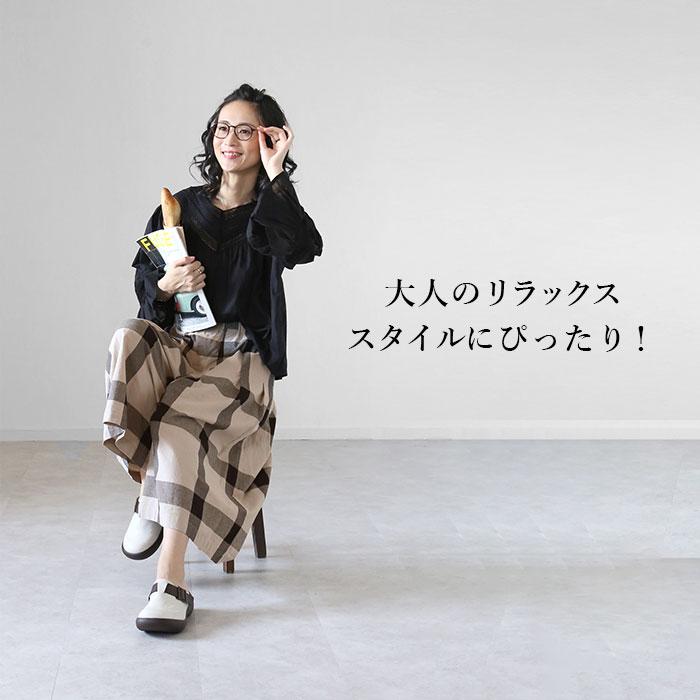 パンツ dgy パンツ D5968 ディージーワイ 通販 ガウチョ レディース 大人 綿 コットン ゆったり ウエストゴム らく 春 秋 春夏 大きいサイズ 体型カバー | D*g*y | 08