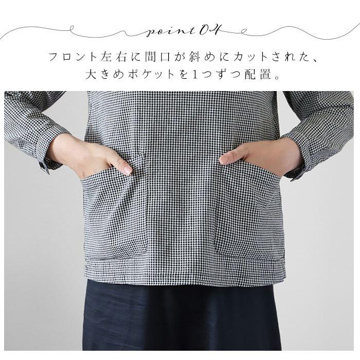 シャツ dgy シャツ D8560 ディージーワイ 通販 レディース 長袖 春 秋 綿 コットン 100％ チェックシャツ 大きいサイズ ブラウス 柄物 チェック ポケットあり | D*g*y | 10