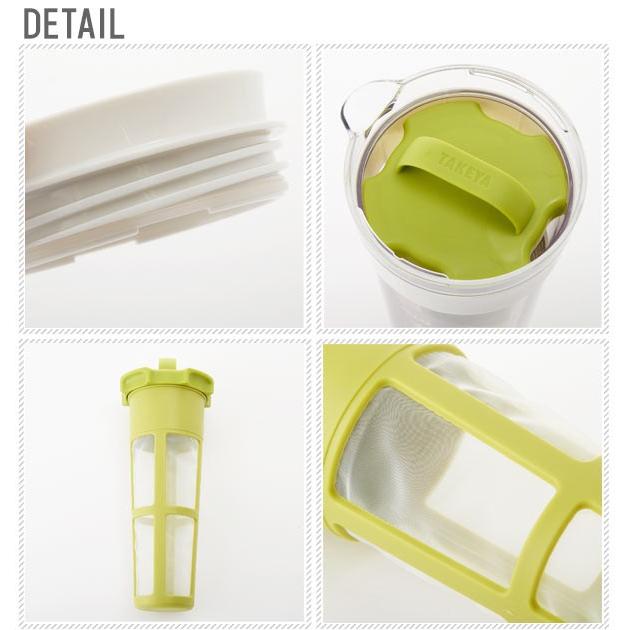 だしポット タケヤ TAKEYA 手づくりだし名人 出汁ポット 1.1L 1100ml 密閉容器 手作り 横置き 昆布 鰹 煮干し ダシポット 本格だし 耐熱 |  | 01