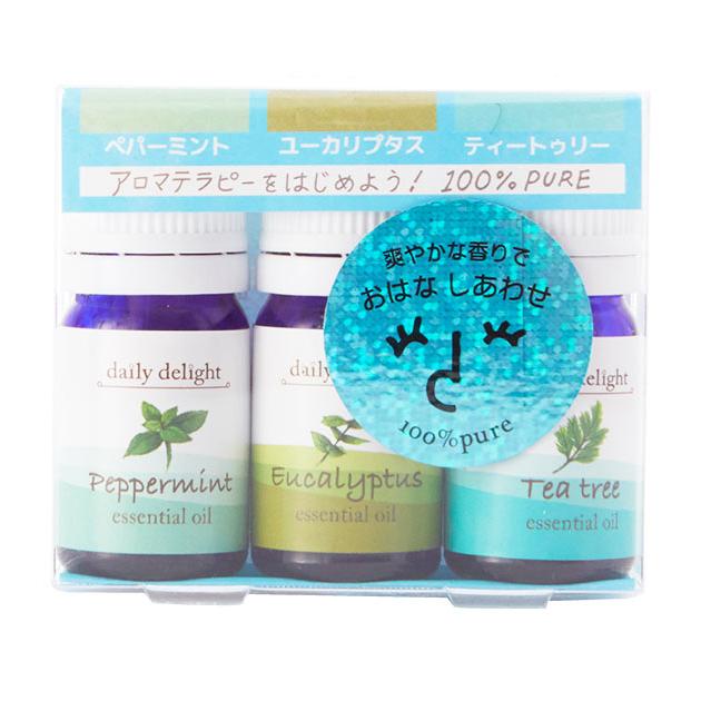 エッセンシャルオイル お試し セット 精油3本セット デイリーディライト 香り 芳香剤 アロマテラピー 初心者 スターターセット エッセンシャルオイル |  | 07