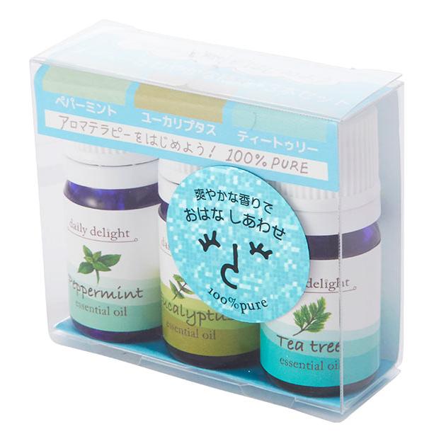エッセンシャルオイル お試し セット 精油3本セット デイリーディライト 香り 芳香剤 アロマテラピー 初心者 スターターセット エッセンシャルオイル |  | 08