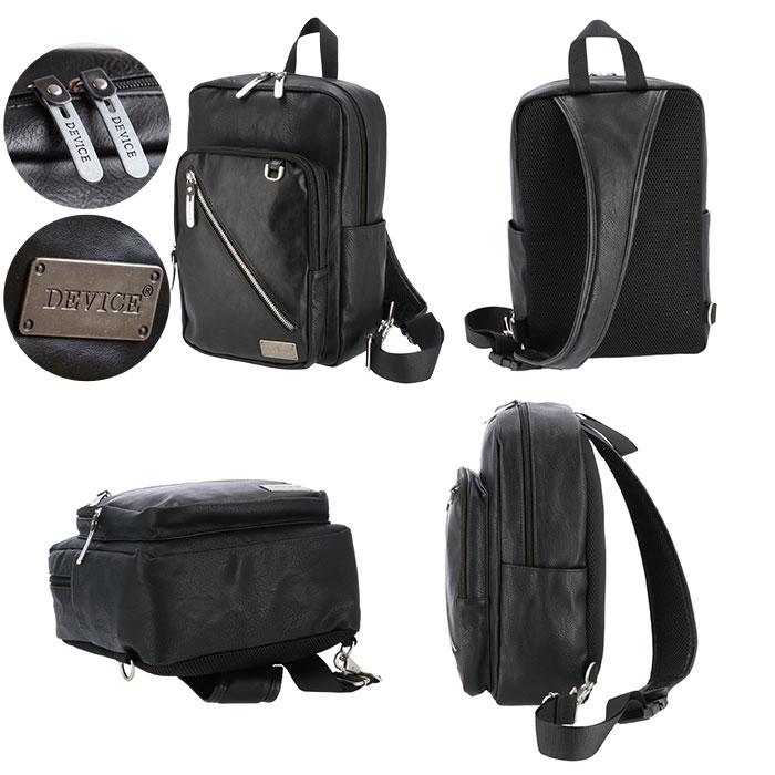 ボディバッグ 通販ボディバッグ メンズ 大きめ 大容量 ワンショルダーバッグ A4 通勤 通学 おしゃれ シンプル 旅行 自転車 サイクリング バイク ボディバッグ | DEVICE | 11