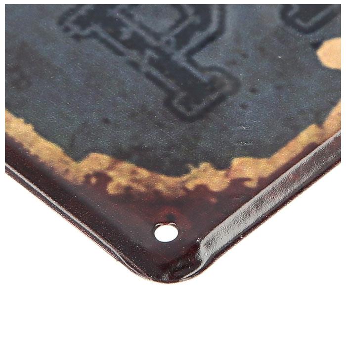 ブリキ看板 通販ブリキ看板 レトロ アンティーク調 スチール 壁掛け