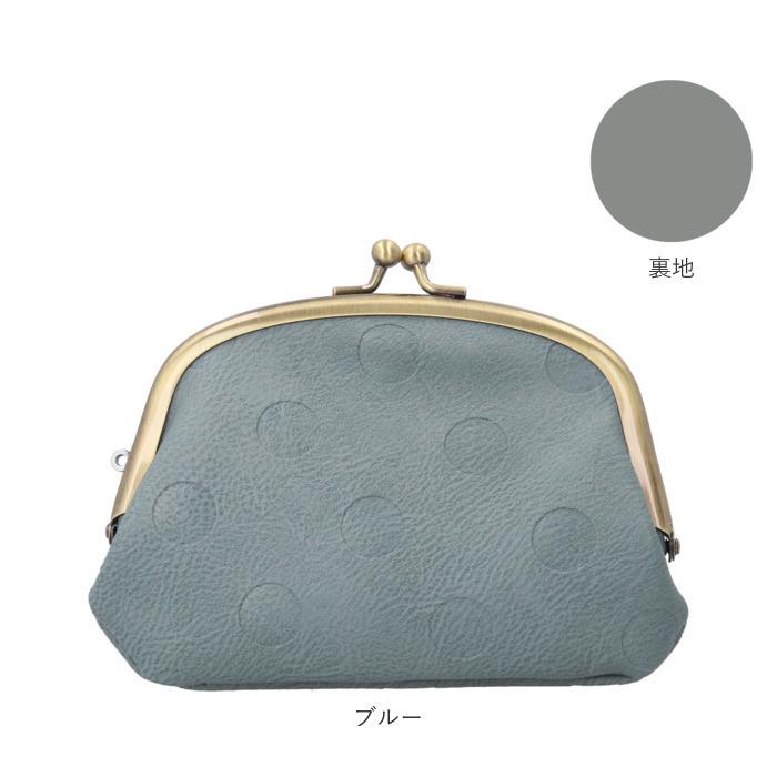 ラフィール Lafiel 通販Lafiel ラフィール 合皮 がま口 ミニ財布 ミニバッグ 財布 ミニバック カード お札 小銭入れ 小さめ コンパクト 薄め 型押し カラー | KIIRO | 19