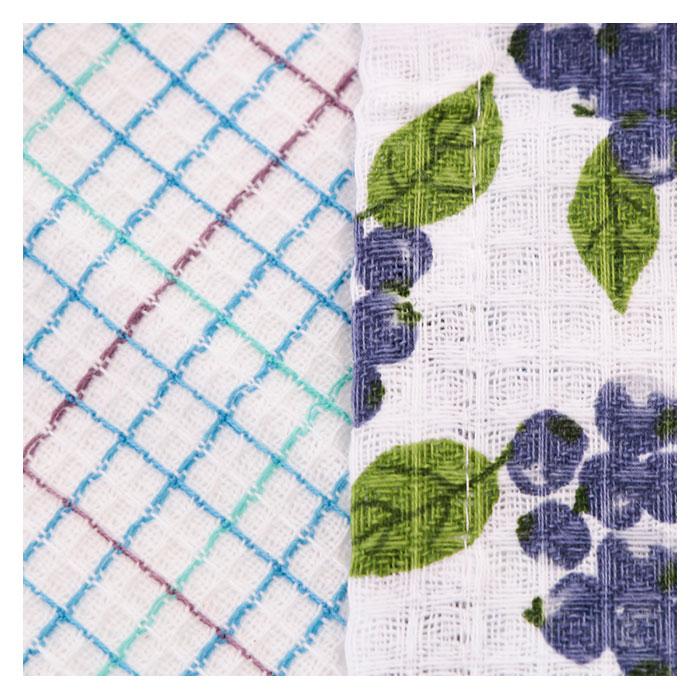 ふきん おしゃれ 通販 布巾 台拭き 2枚組 おしぼり クロス ディッシュクロス お皿拭き かわいい キッチンタオル キッチンクロス 台所用品 母の日 贈答品 ふきん |  | 22