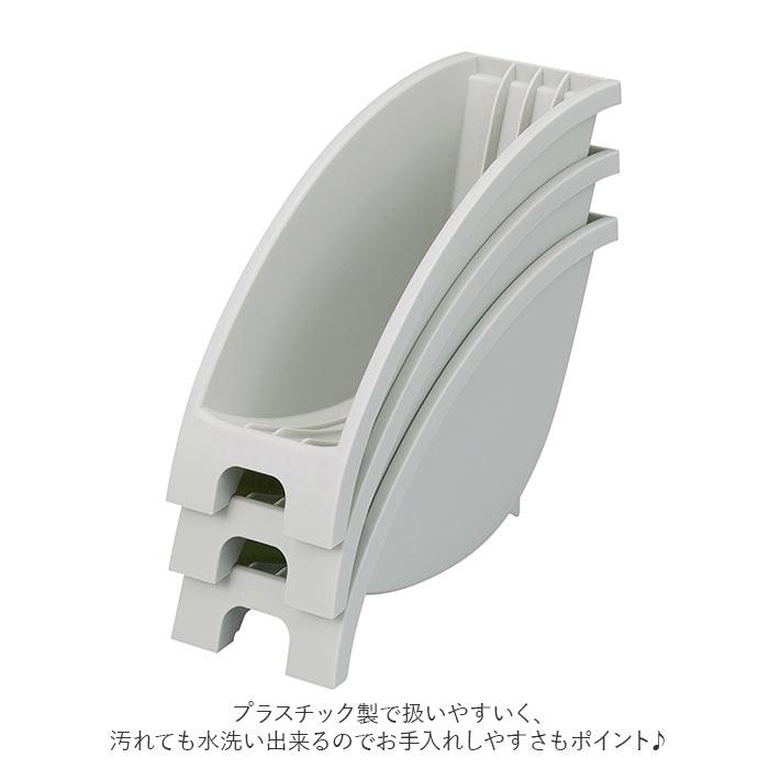 お皿 通販お皿 収納 スタンド 3個組 3個セット ディッシュスタンド 皿 プレート 食器立て 皿立て 縦置き 取り出しやすい 整理 整頓 シンク下 引き出し お皿 | mlte | 09
