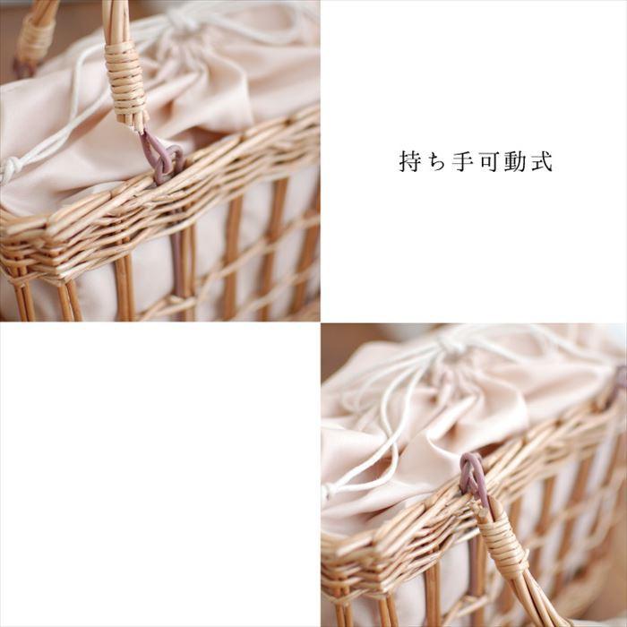 かごバッグ トート 通販 トートバッグ 小さめ 夏 春夏 浴衣 和装 おでかけ 巾着 透かし角型 柳かごバッグ おしゃれ かわいい シンプル 上品 きれいめ かごバッグ |  | 11