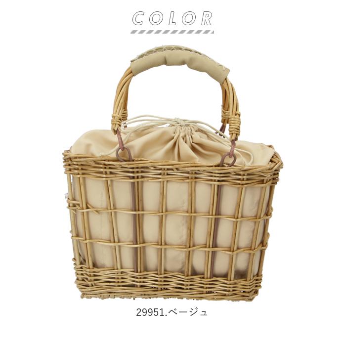 かごバッグ トート 通販 トートバッグ 小さめ 夏 春夏 浴衣 和装 おでかけ 巾着 透かし角型 柳かごバッグ おしゃれ かわいい シンプル 上品 きれいめ かごバッグ |  | 14