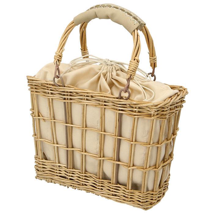 かごバッグ トート 通販 トートバッグ 小さめ 夏 春夏 浴衣 和装 おでかけ 巾着 透かし角型 柳かごバッグ おしゃれ かわいい シンプル 上品 きれいめ かごバッグ |  | 04