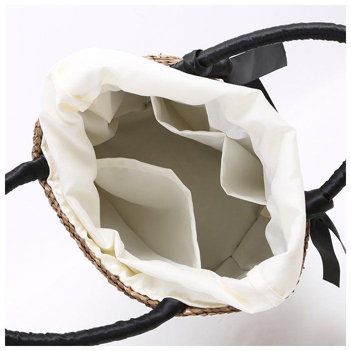 かごバッグ トート 通販 トートバッグ 小さめ リボン 夏 春夏 おでかけ 巾着 ストロー 丸型 ストローバッグ おしゃれ かわいい シンプル ナチュラル かごバッグ |  | 07