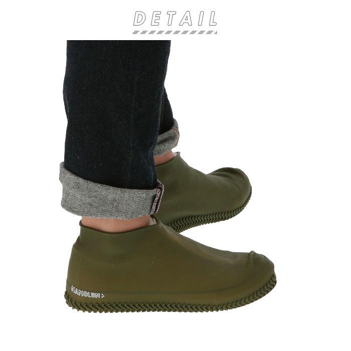 シューズカバー 防水 シリコン 通販 滑り止め 靴カバー 携帯 MAMOLUN マモルン M 22.5〜24.5cm レディース アウトドア 自転車 通勤 通学 雨 梅雨 シューズカバー |  | 03