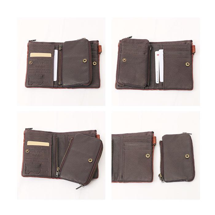 DEVICE（PORTER） デバイス DEVICE 通販DEVICE 二つ折り 財布 メンズ