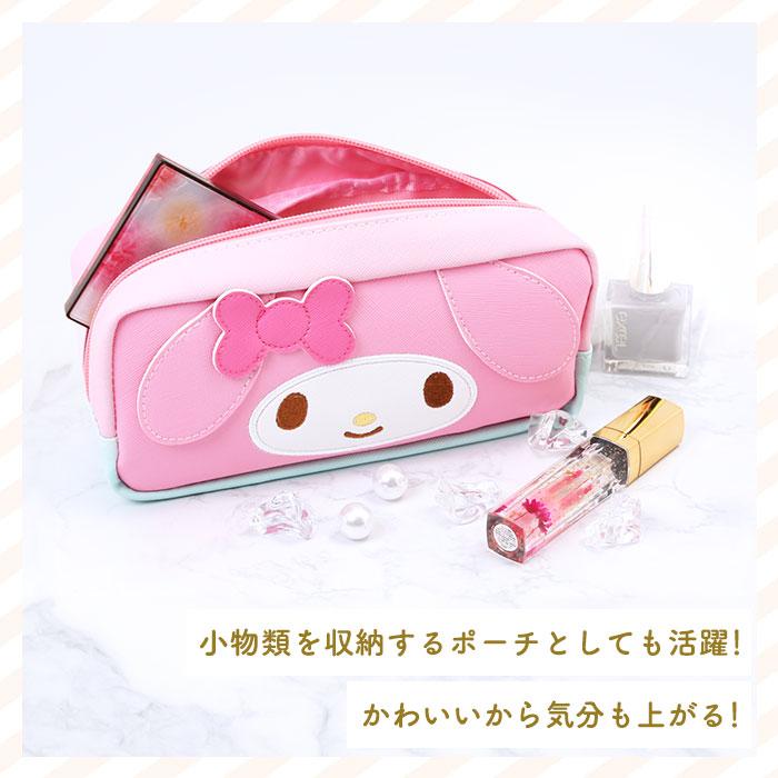 ペンケース 通販ペンケース キャラクター 可愛い かわいい ペンポーチ 大容量 女の子 小学生 中学生 おしゃれ ファスナー ハローキティ マイメロディ ペンケース | T'S FACTORY | 16