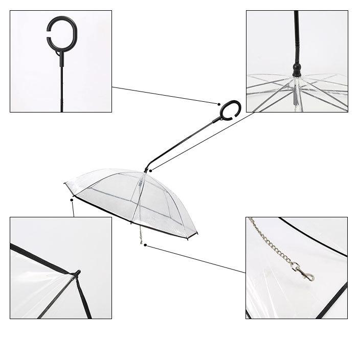 犬用 通販 傘 アンブレラ 折りたたみ リードつき 雨傘 雨具 雨 ペット 犬 イヌ いぬ 散歩 かさ UMBRELLA ペット用雨具 小型犬 中型犬 愛犬 Panni 犬用 | BACKYARD FAMILY | 10