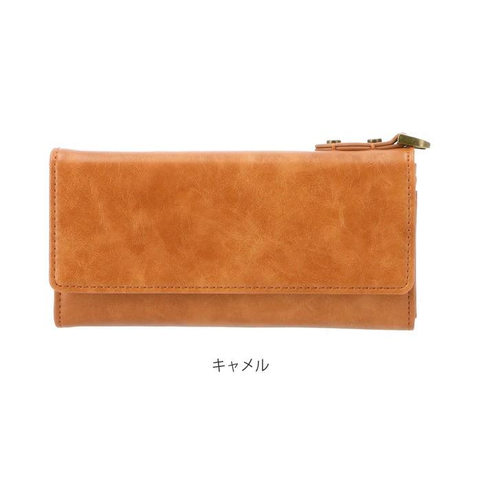 長財布 メンズ ブランド 通販 おしゃれ かぶせ シンプル ロングウォレット 大容量 多収納 小銭入れあり 合成皮革 フェイクレザー ICカード 長財布 | DEVICE | 13