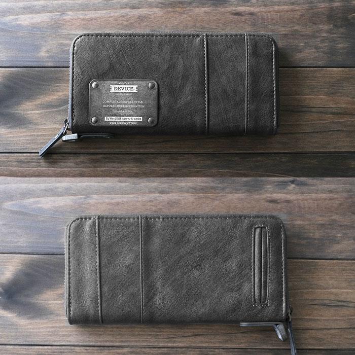 デバイス DEVICE 通販DEVICE デバイス ラウンド 長財布 メンズ 財布 ロングウォレット ウォレット ラウンドファスナー 札入れ カード入れ 小銭入れ ブランド |  | 12