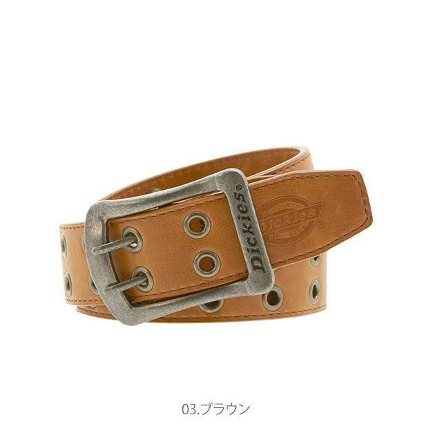 ベルト ディッキーズ ベルト メンズ Dickies ディッキーズカジュアル おしゃれ ダブルピンベルト 合成皮革 ダブルピン 2穴 無地 シンプル 4cm 40mm幅 |  | 09