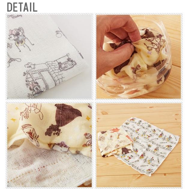 ハンカチ レディース 子供 ディズニー 和布華 WAFUKA かや生地はんかち ガーゼハンカチ キッズ ベビー 日本製 蚊帳生地 奈良 |  | 20